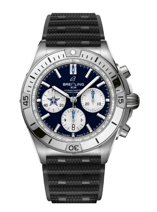 Review Breitling CHRONOMAT B01 42 NFL DALLAS COWBOYS EDITION Replica Watch AB01342B1C1S1 - Click Image to Close